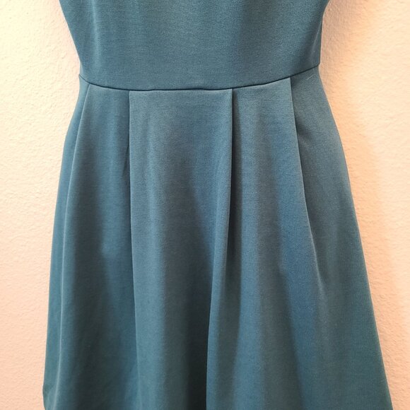 Mossimo women's teal fit & flare sleeveless dress size small - Picture 4 of 10